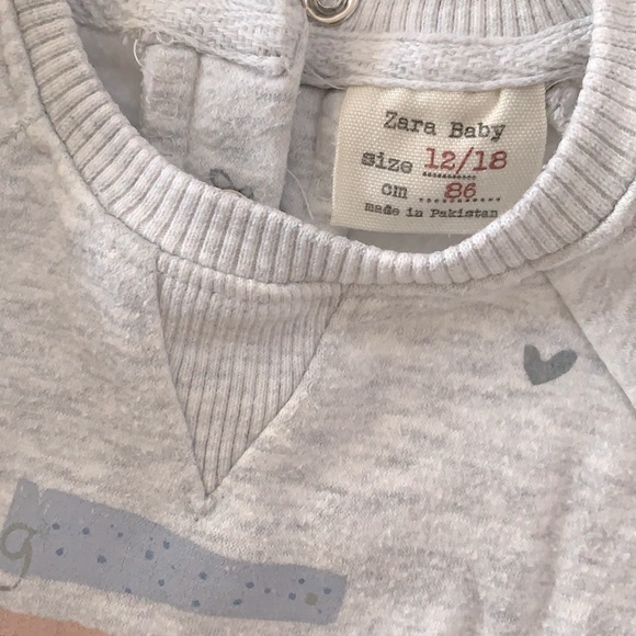 Zara Baby Girl Sweatshirt - Picture 3 of 4